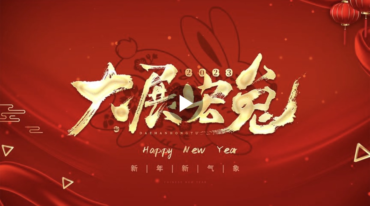 20223大展宏兔！