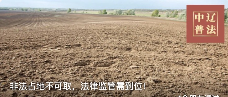 非法占地不可取，法律监管需到位！