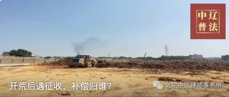 开荒后遇征收，补偿归谁？