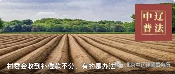 村委会收到补偿款不分，有的是办法！
