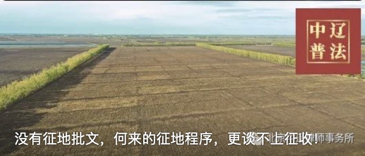 没有征地批文，何来的征地程序，更谈不上征收！